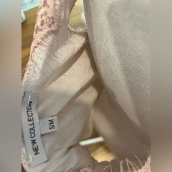 jacqueline B new collection dusty Rose lace camisole size S/M - Picture 5 of 6